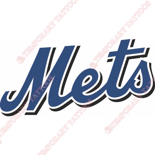 New York Mets Customize Temporary Tattoos Stickers NO.1759